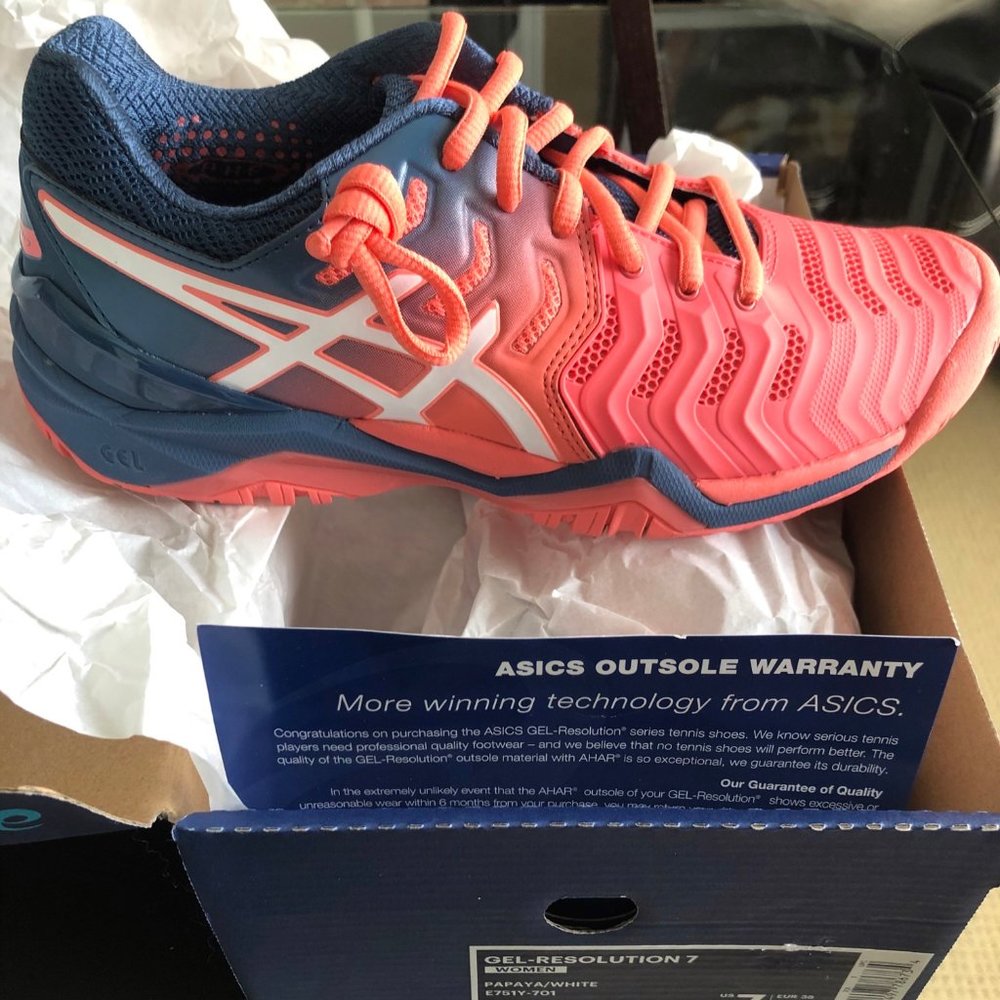 Asics Gel-Resolution 7 Size 7 - VGUC